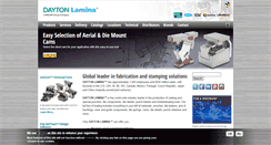 Desktop Screenshot of daytonlamina.com